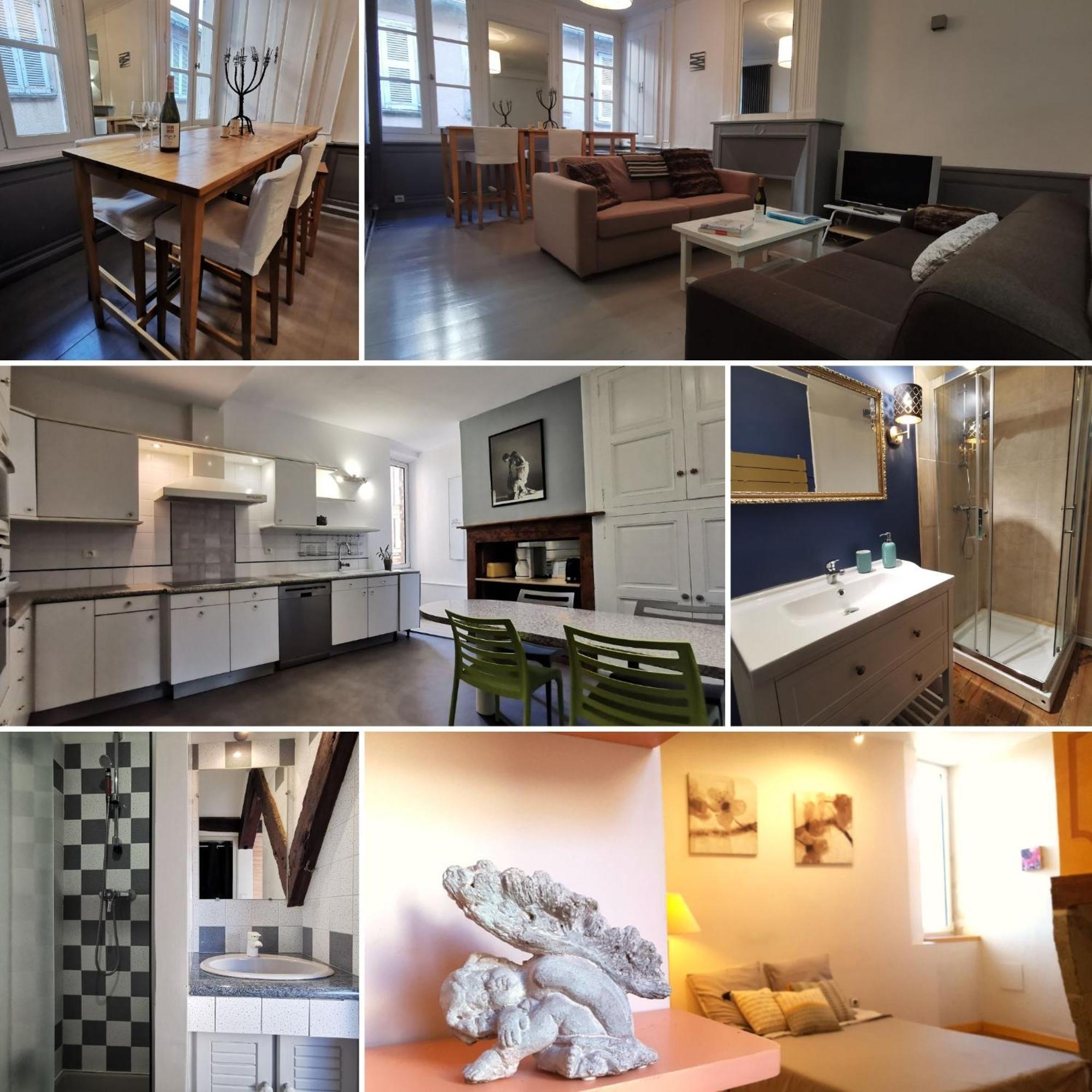 La Maison bleue, un emplacement de choix à Rodez Esterno foto